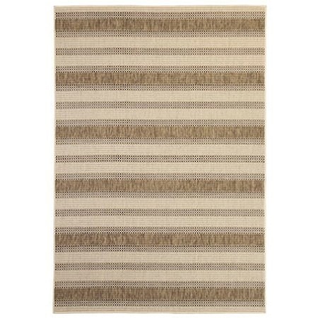 Makai Beige/Brown Medium Rug